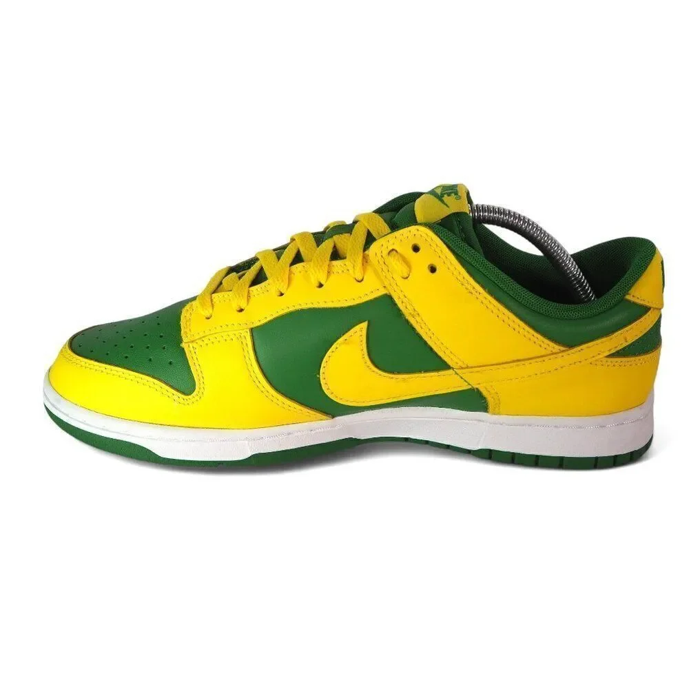 Nike Dunk Low‎ 'Reverse Brazil' Classic 2-Tone Sneakers DV0833-300 Men's 10.5